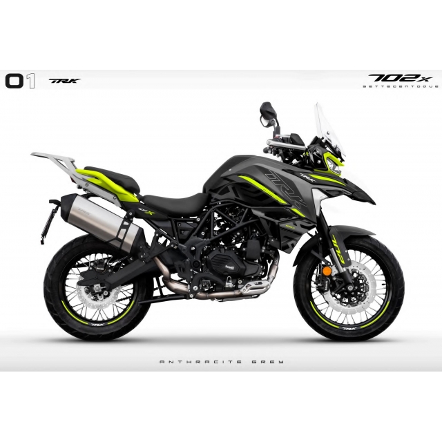 Benelli TRK 702X PROMOCJA 4 lata gwarancji i 2 przeglądy gratis + kufry i szyba PUIG rocznik 2024
